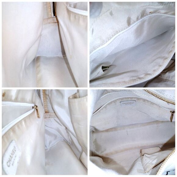 CHANEL White Quilted Handbag - Picture 11 of 13